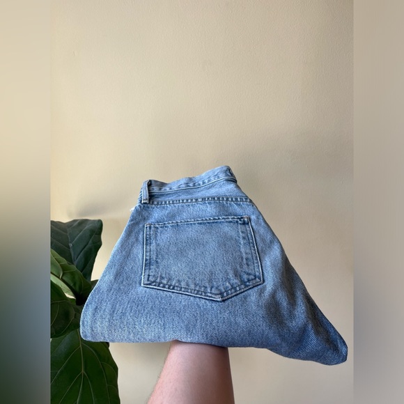 AGOLDE Riley High Rise Straight Crop Jeans Light Wash size 27 - Picture 6 of 6